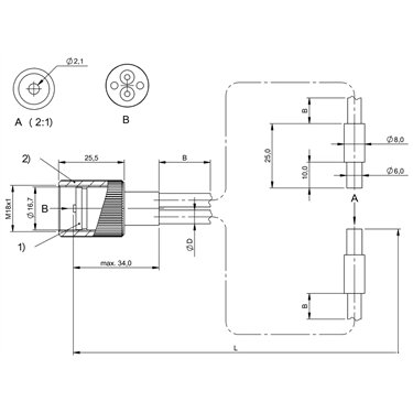BFO 18V-LCC-SMG-23-2 BALLUFF  - Codice di ordinazione: BFO0045