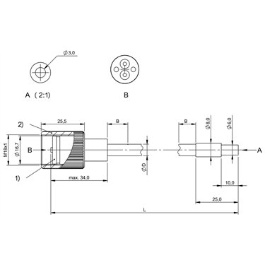 BFO 18V-XAC-SMG-30-2 BALLUFF  - Codice di ordinazione: BFO004T