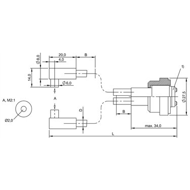 BFO 30S-LEE-SMG-20-1 BALLUFF  - Codice di ordinazione: BFO006F