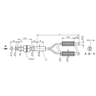 BFO D10-XA-VB-EAK-10-02 BALLUFF  - Codice di ordinazione: BFO00C3