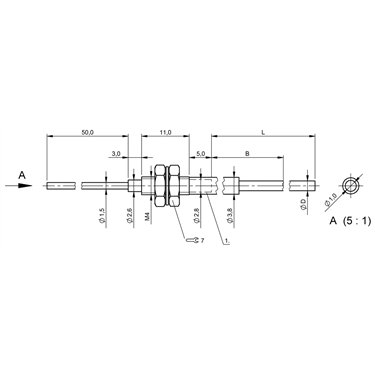 BFO D22-LA-NB-EAK-10-02 BALLUFF  - Codice di ordinazione: BFO005N