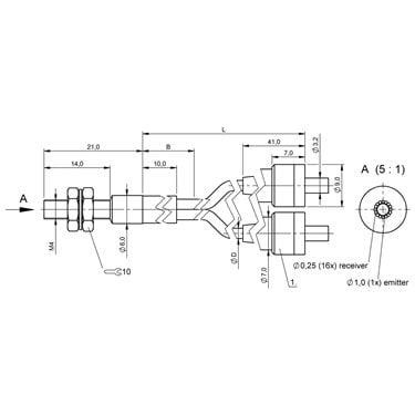 BFO D22-XB-UB-EAK-15-SA1-02 BALLUFF  - Código de orden: BFO00C9