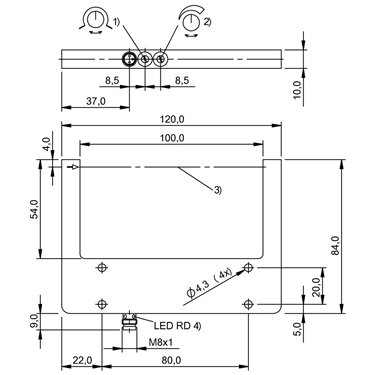 BGL 100A-001-S49 BALLUFF  - Codice di ordinazione: BGL002C
