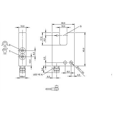 BGL 10A-001-S49 BALLUFF  - Codice di ordinazione: BGL0001