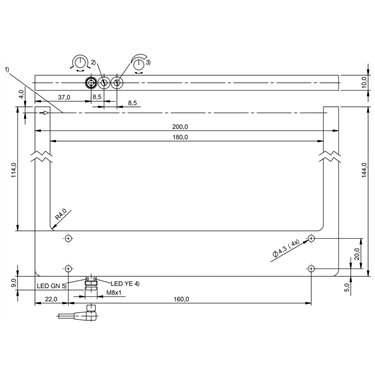 BGL 180A-007-S49 BALLUFF  - Codice di ordinazione: BGL000N