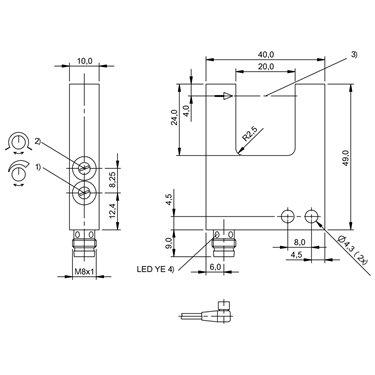 BGL 20A-002-S49 BALLUFF  - Codice di ordinazione: BGL000T