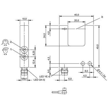 BGL 20A-007-S49 BALLUFF  - Codice di ordinazione: BGL000Y