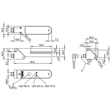 BGL 21-RG BALLUFF  - Codice di ordinazione: BGL002M