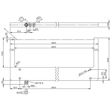 BGL 220A-002-S49 BALLUFF  - Codice di ordinazione: BGL0011