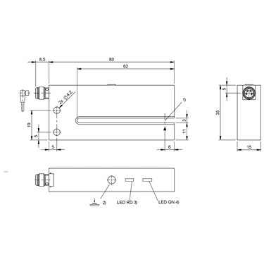 BGL 3D-002-S75 BALLUFF  - Codice di ordinazione: BGL003Y
