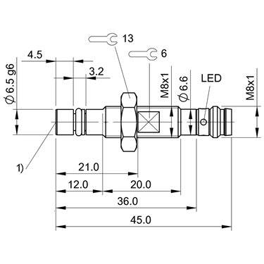 BHS A404N-PSC15-S49 BALLUFF  - Codice di ordinazione: BHS0054