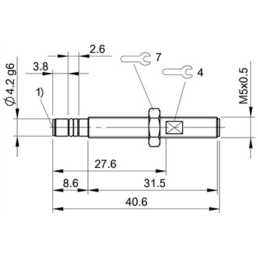 BHS G403N-PSD10-S26 BALLUFF  - Codice di ordinazione: BHS006N