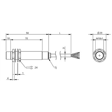 BIC 1I22-P2A02-M18MN2-EPX07-050 BALLUFF  - Codice di ordinazione: BIC007T
