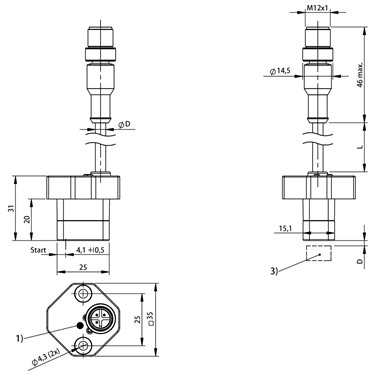 BIP AD2-T017-01-EB00,15-S4 BALLUFF  - Codice di ordinazione: BIP002H