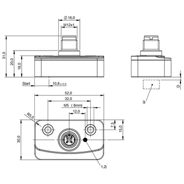 BIP AD2-T030-02-S4 BALLUFF  - Part Number: BIP000L