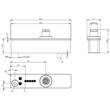 BIP ED2-B070-03-S4 BALLUFF  - Codice di ordinazione: BIP000N