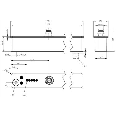BIP ED2-B133-03-S75 BALLUFF  - Codice di ordinazione: BIP000R