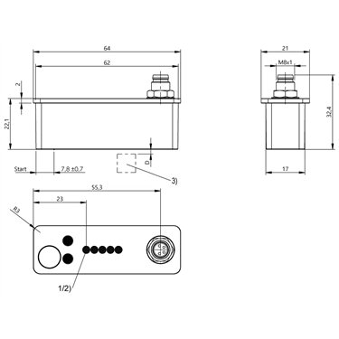 BIP LD2-T048-03-S75 BALLUFF  - Part Number: BIP001J