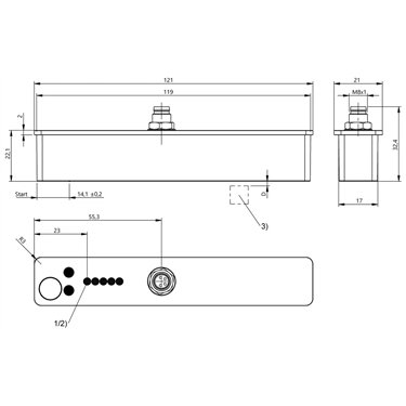 BIP LD2-T103-03-S75 BALLUFF  - Codice di ordinazione: BIP0014