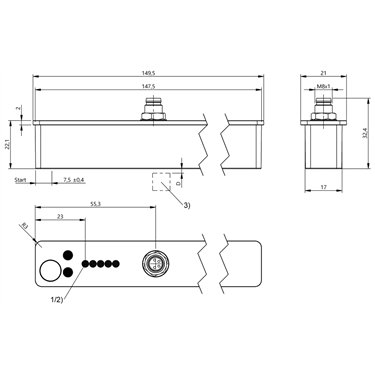 BIP LD2-T133-03-S75 BALLUFF  - Codice di ordinazione: BIP001F