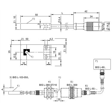 BIS L-380-05/BU-PU1-00,5 BALLUFF  - Codice di ordinazione: BIS00JY