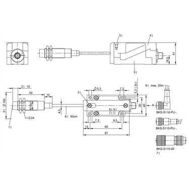 BIS L-400-043-002-02-S115 BALLUFF  - Codice di ordinazione: BIS00CJ