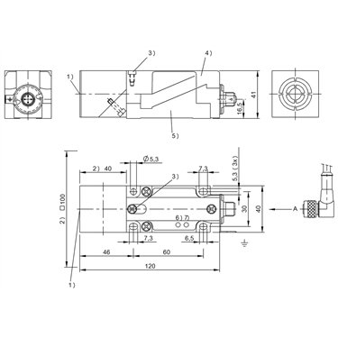 BIS L-409-045-001-07-S4 BALLUFF  - Codice di ordinazione: BIS00CZ