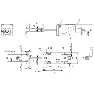 BIS L-409-045-004-07-S4 BALLUFF  - Codice di ordinazione: BIS00E2