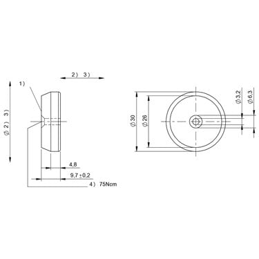 BIS M-133-02/A BALLUFF  - Codice di ordinazione: BIS00Y9