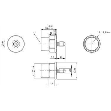BIS M-140-02/A-M6 BALLUFF  - Codice di ordinazione: BIS00M9