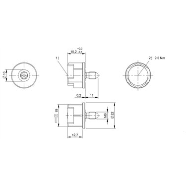 BIS M-144-02/A-M6-GY BALLUFF  - Codice di ordinazione: BIS00R4