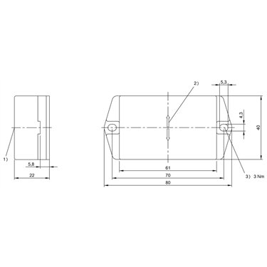 BIS M-153-13/A BALLUFF  - Codice di ordinazione: BIS011Y
