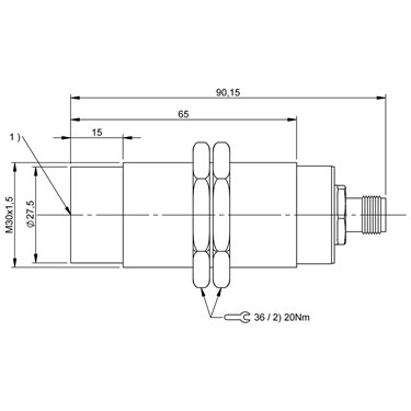 BIS U-304-C1-TNCB BALLUFF  - Codice di ordinazione: BIS01CL