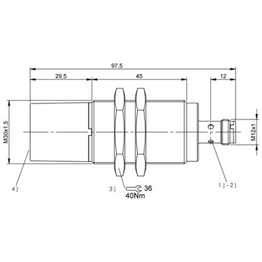 BIS U-4A7-082-01C-07-S4 BALLUFF  - Codice di ordinazione: BIS01E4