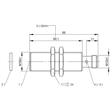 BIS VM-332-401-S4 BALLUFF  - Part Number: BIS015P