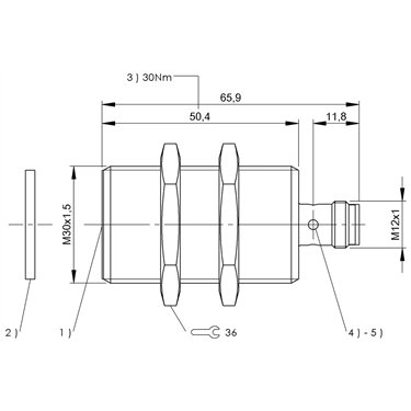 BIS VM-333-401-S4 BALLUFF  - Codice di ordinazione: BIS015K