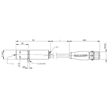 BIS VM-343-401-S4 BALLUFF  - Code de commande: BIS013Z