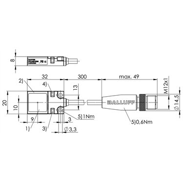 BIS VM-349-401-S4 BALLUFF  - Codice di ordinazione: BIS0197