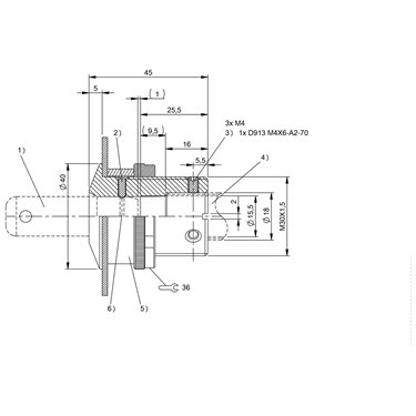 BIS Z-ZA-001 BALLUFF  - Código de orden: BAM012N