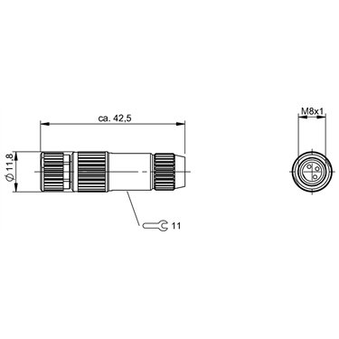 BKS-S111-RT13 BALLUFF  - Part Number: BCC02HC