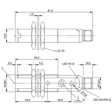 BKT 18KF-001-P-S4 BALLUFF  - Part Number: BKT000H
