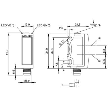 BKT 6K-002-P-S75 BALLUFF  - Part Number: BKT0010
