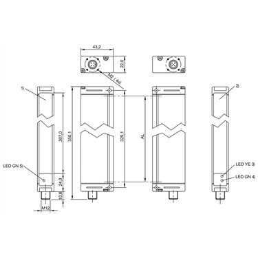 BLG 1-030-210-070-PV01-SX BALLUFF  - Part Number: BLG0005