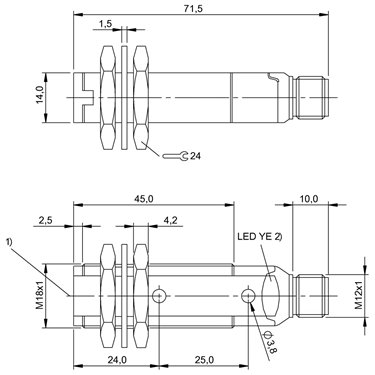 BLS 18KF-XX-1LT-S4-L BALLUFF  - Part Number: BOS00EM