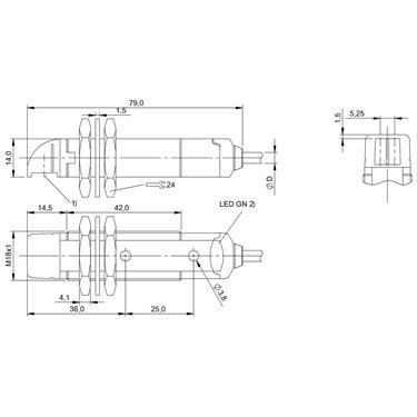 BLS 18KW-XX-1P-L-02 BALLUFF  - Part Number: BOS00EU