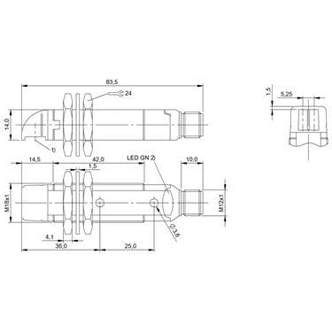 BLS 18KW-XX-1P-S4-L BALLUFF  - Part Number: BOS00EW