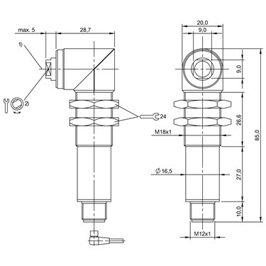 BLS 18MR-XX-1LT-S4-C BALLUFF  - Part Number: BOS00AU