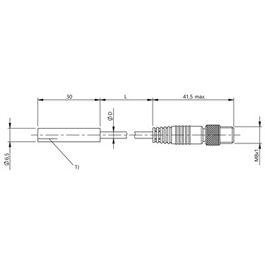 BMF 07M-PS-D-2-SA4-S49-00,3 BALLUFF  - Part Number: BMF00NR