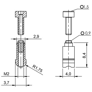 BMF 103-HW-102 BALLUFF  - Código de orden: BAM01K7