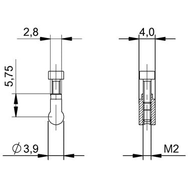 BMF 103-HW-41 BALLUFF  - Codice di ordinazione: BAM00K8